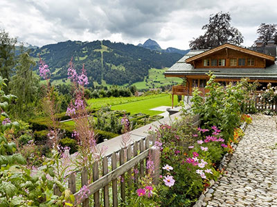 entretien jardin propriété Megève